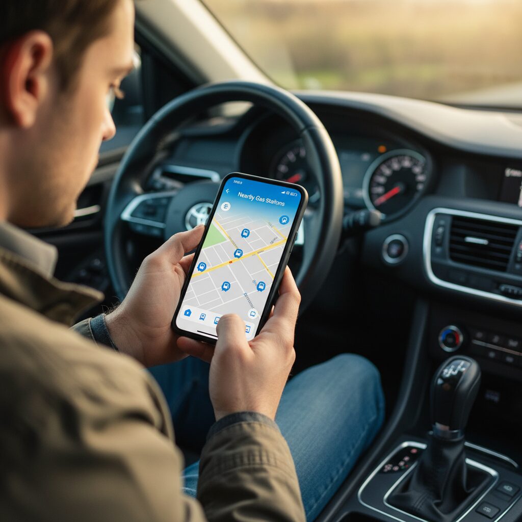 App localiser stations e85