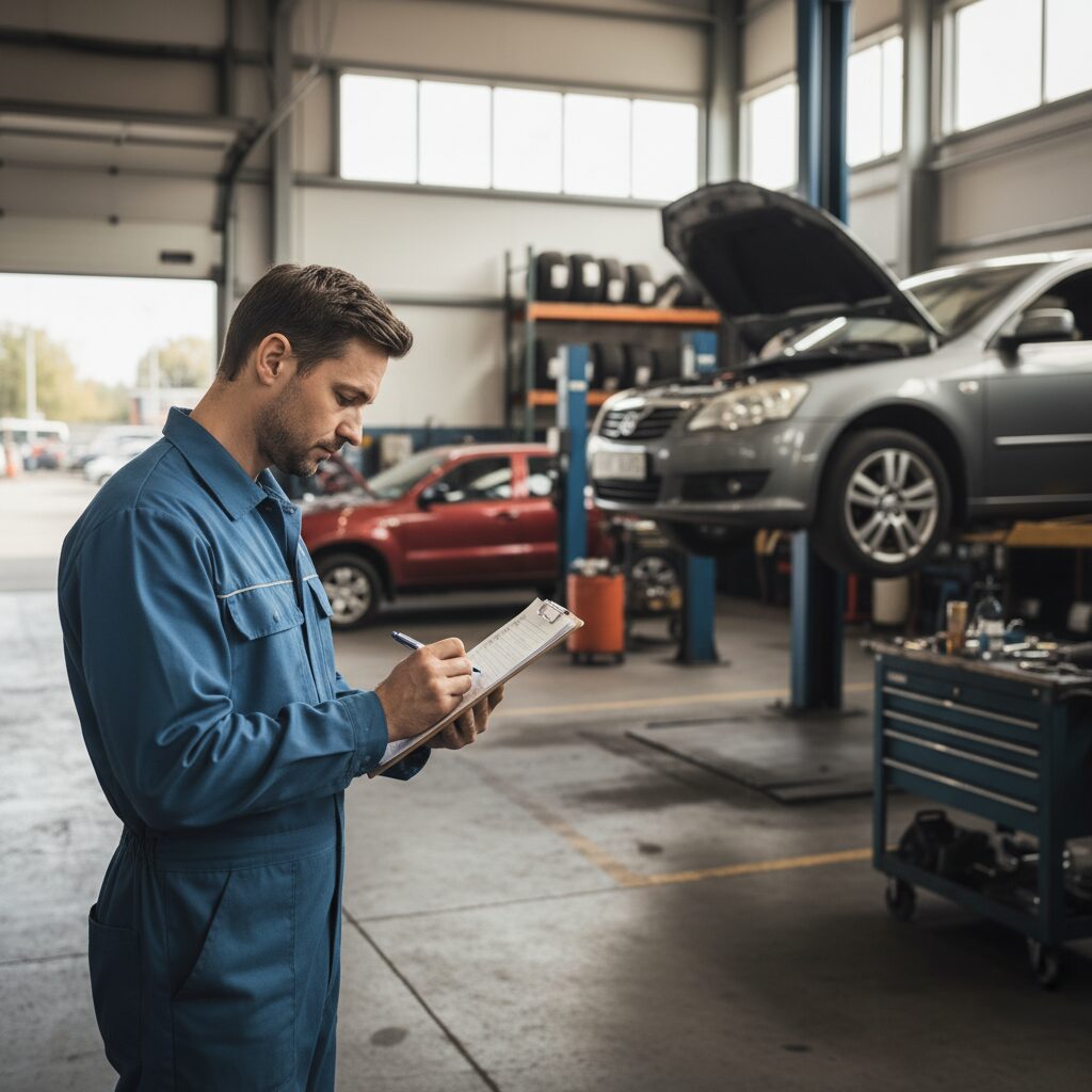 Devis entretien garage