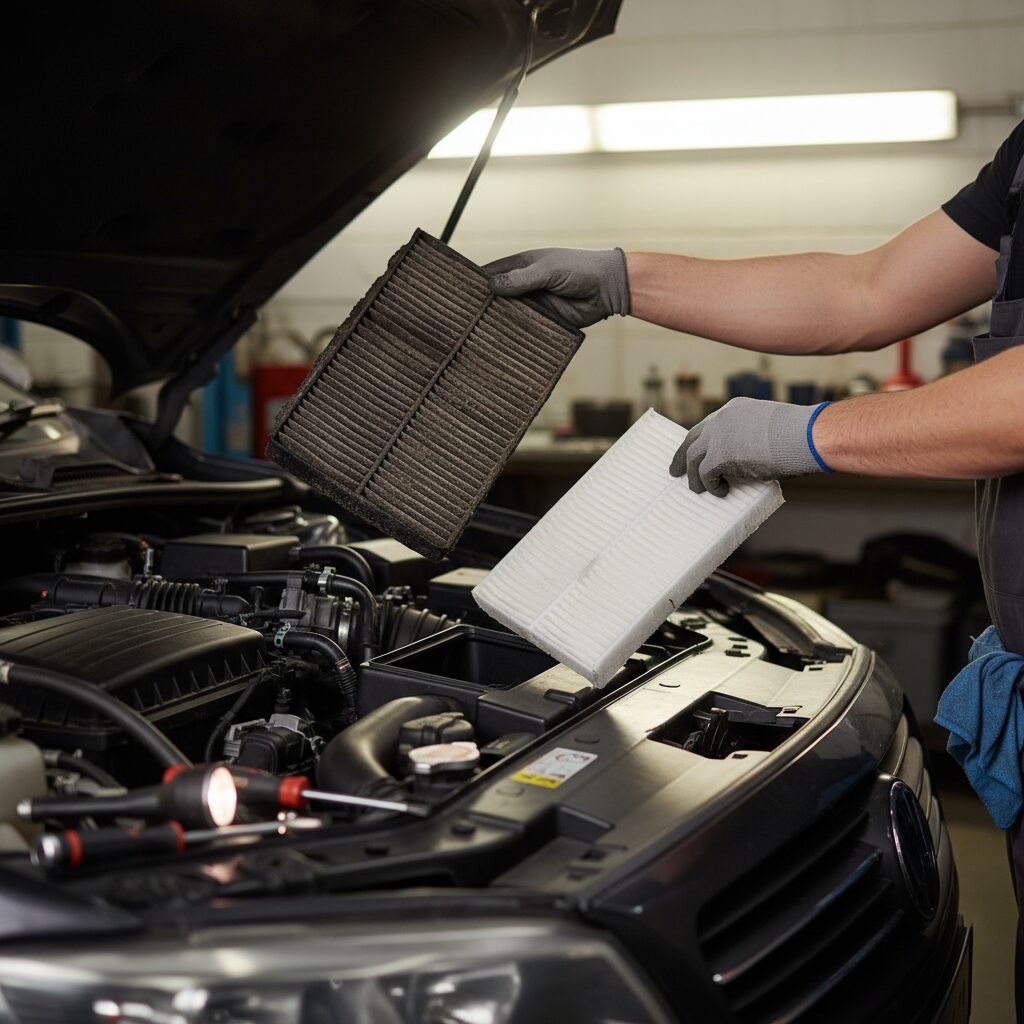 Filtre air encrasse consommation