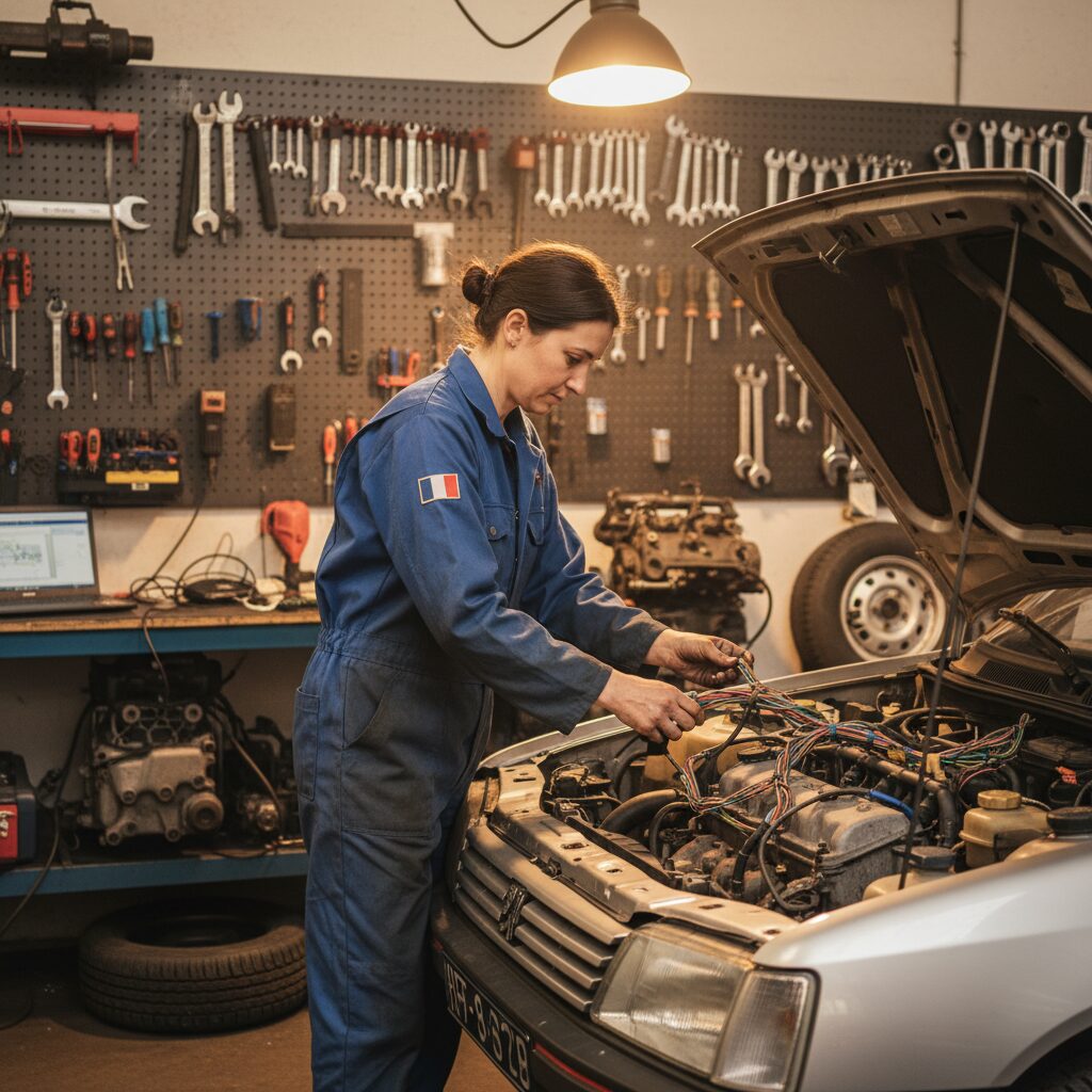 Installation boitier ethanol atelier