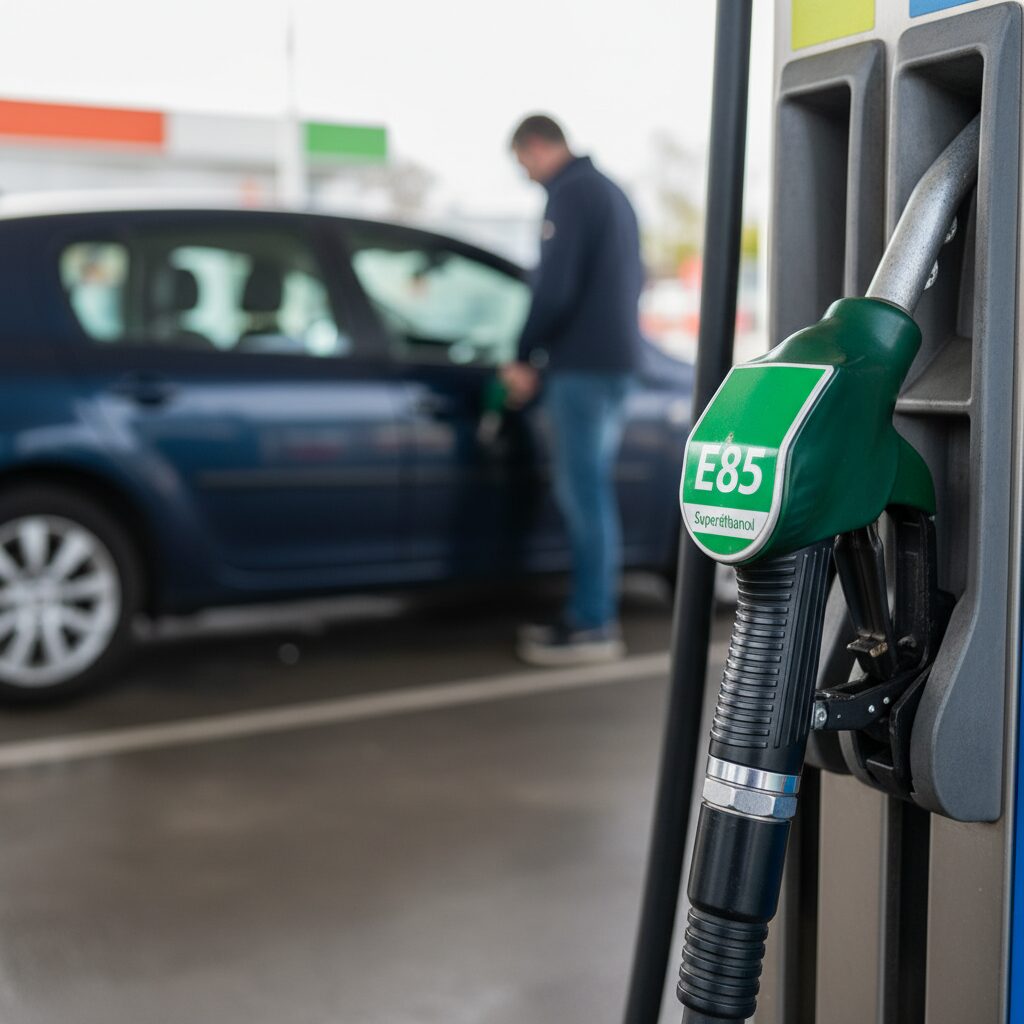 Pompe e85 station service