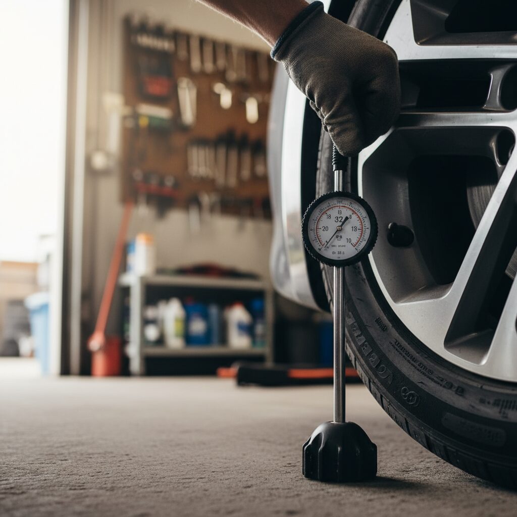 Pression pneus economie carburant