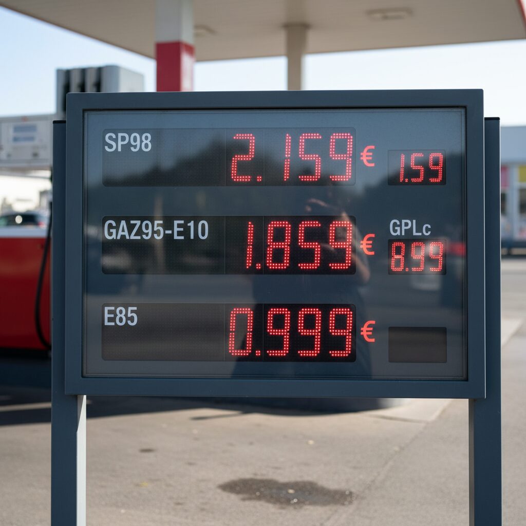 Prix carburants station e85