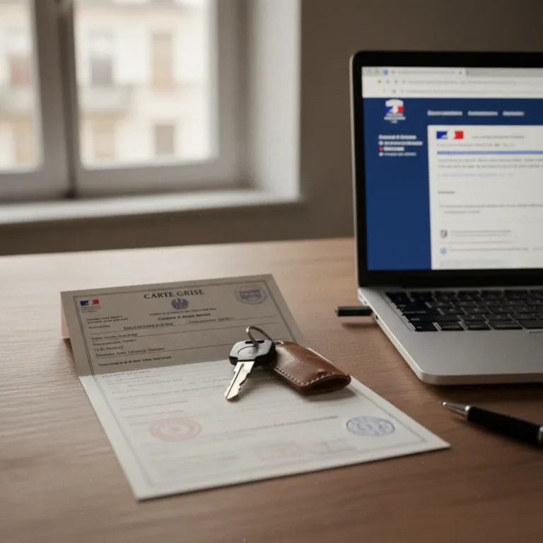 Changement de carte grise en ligne : démarches et tarifs 2026