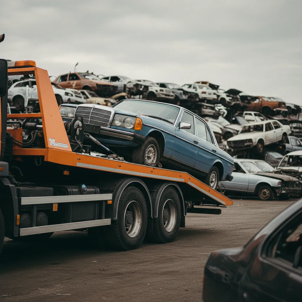 Le véhicule mis à la casse doit être remis à un centre VHU agréé pour obtenir le certificat de destruction