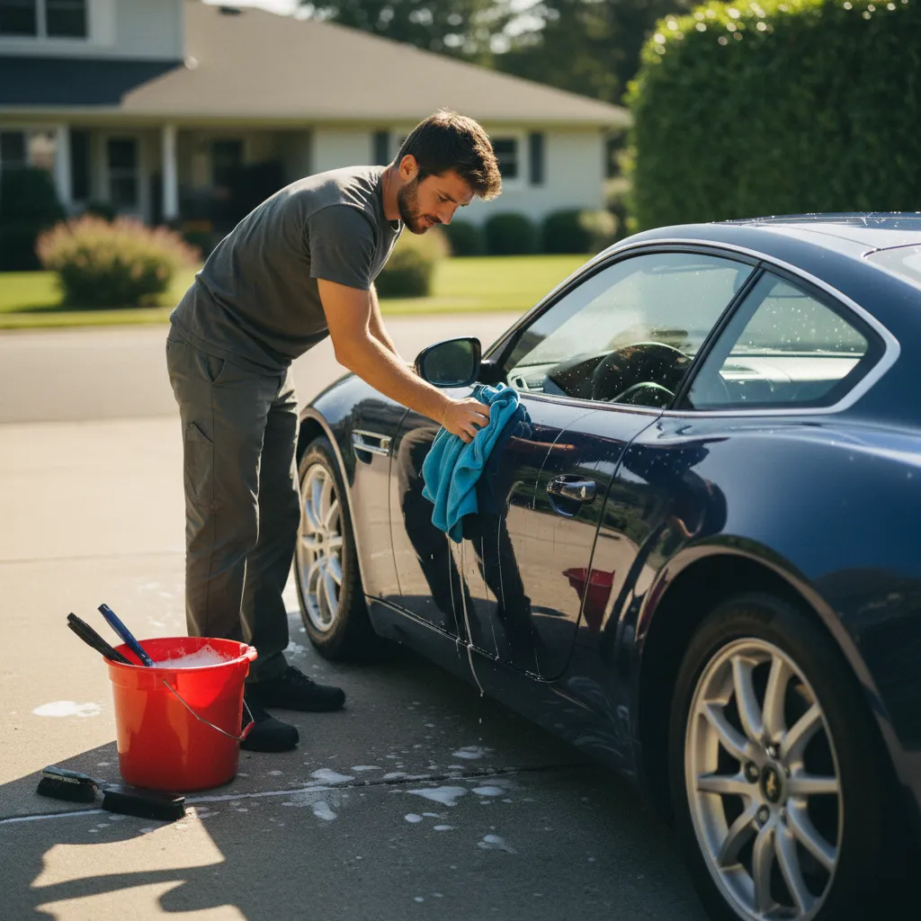 Un nettoyage minutieux du véhicule peut faire gagner plusieurs centaines d'euros sur le prix de vente