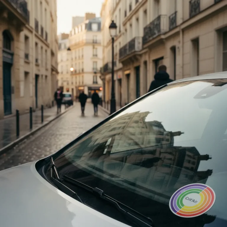 Vignette Crit&rsquo;Air : quel numéro et quelles restrictions