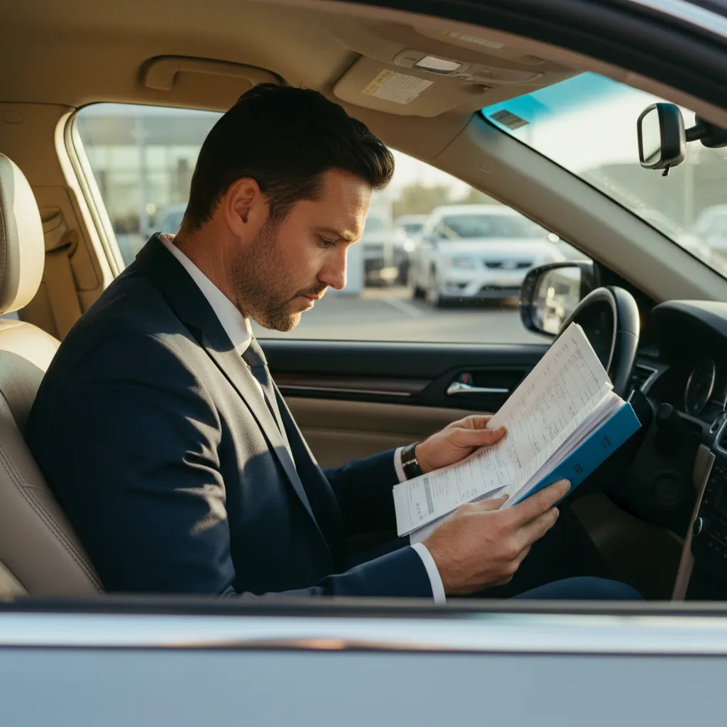 Vérification du carnet d'entretien, une étape indispensable avant tout achat d'occasion