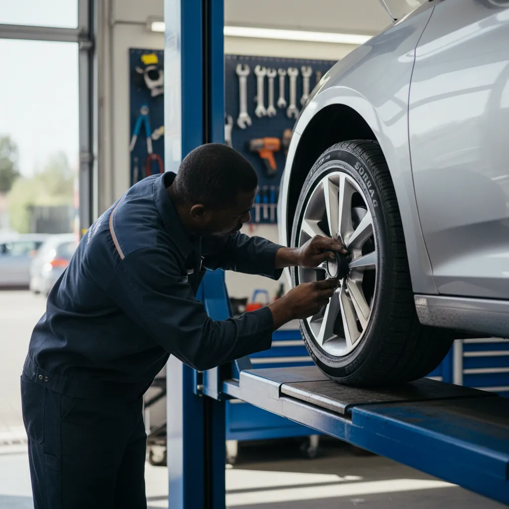 Vérifier la profondeur des sculptures des pneus fait partie des contrôles essentiels avant le passage