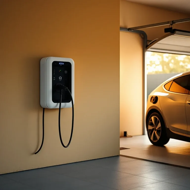 Comparatif bornes de recharge voiture électrique domicile