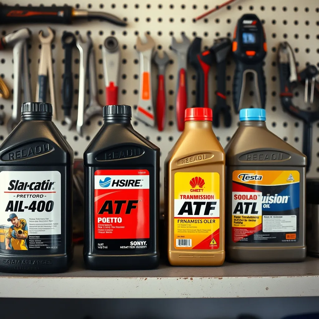 Différentes huiles de transmission adaptées aux boîtes manuelles et automatiques