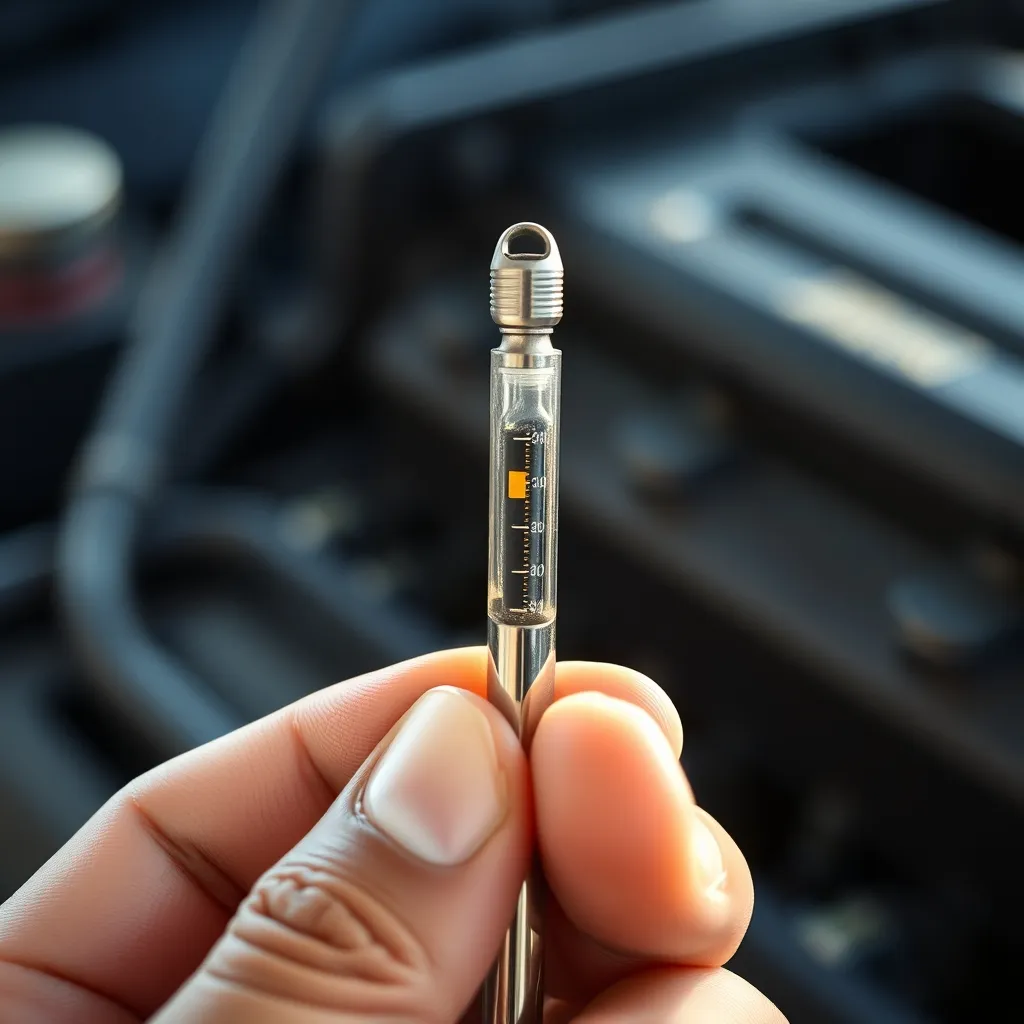 Le niveau d'huile doit se situer entre les repères MIN et MAX sur la jauge