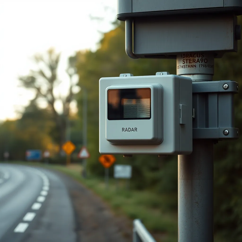 Le boîtier compact du Mesta Fusion 2 abrite un radar Doppler et une caméra haute résolution