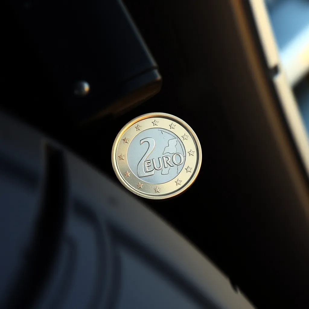 Le test de la pièce de 1 euro permet de vérifier rapidement la profondeur des rainures